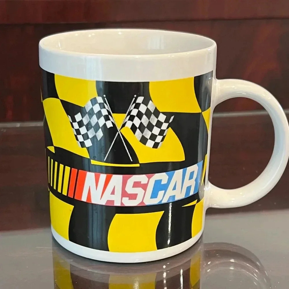 Collectible NASCAR cup 2003. Vibrant colors & very clean, no chips/cracks.